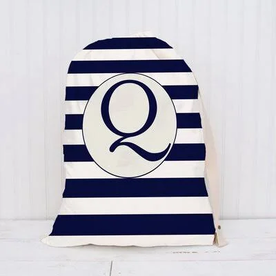 Mono Striped Q Laundry Bag The Twillery Co.