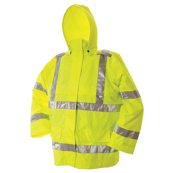 Viking Hi-Viz Safety Jacket 4XL D6323jg-xxxxl - Men's, Green