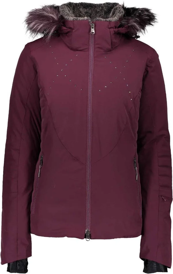 Obermeyer Ladies& Evanna Down Jacket 2019-2020 - H Coral, 6