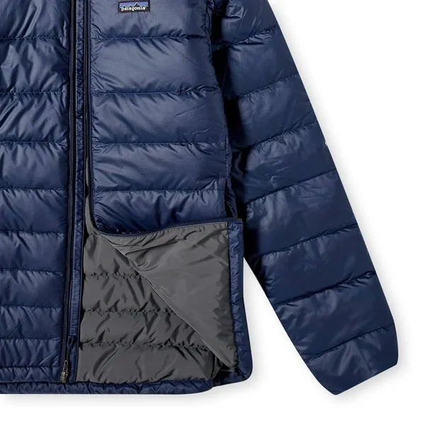 Patagonia Hi-Loft Down Hoody - Men's Navy Blue, XL