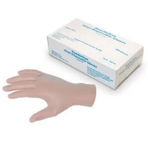 MCR Safety 5014L Vinyl Disposable Industrial Food Service Grade POWDERFREE Gloves - Large