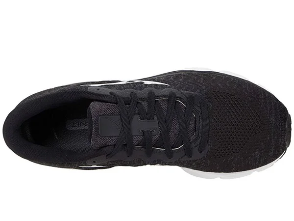 Mizuno - Men's Wave Inspire 16 Waveknit Running Shoe - black-white, Size 15