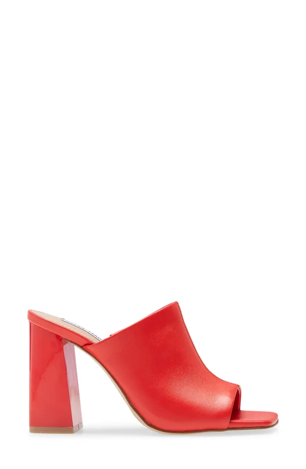 Steve Madden Tule Block Heel Sandal - Pink - 9.5 M