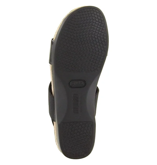 Munro Women's Pisces - Black Fabric/Patent Size: 11 N