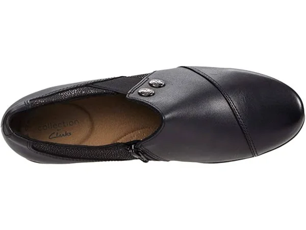 Clarks Emily Beales 8.5 Women's Navy