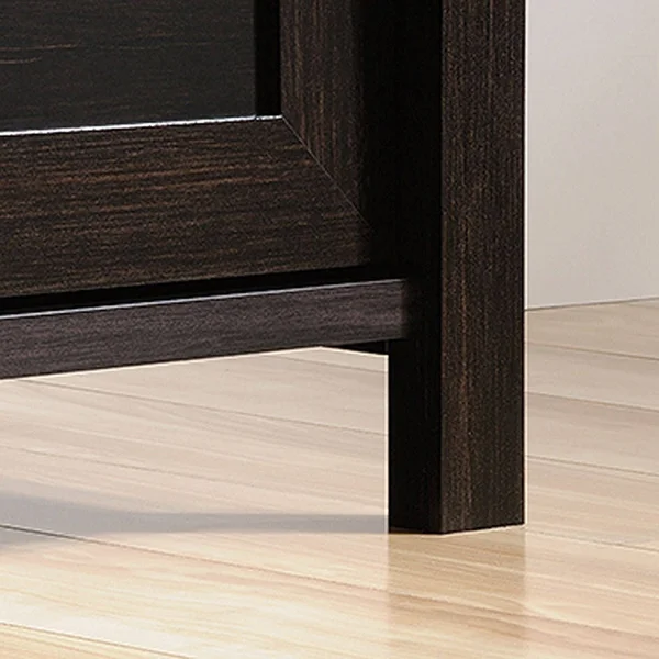 Sauder County Line 4 Drawer Dresser, Estate Black