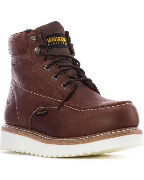 Wolverine Men's Loader Waterproof Steel Toe Construction Boot