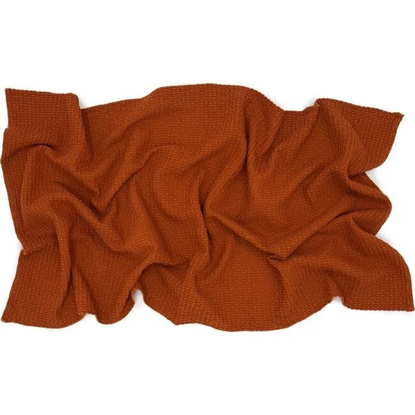 Hawkins New York Simple Waffle Bath Towel - Terracotta