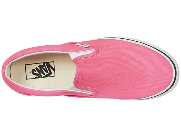 Vans Classic Neon Slip on - Pink & White