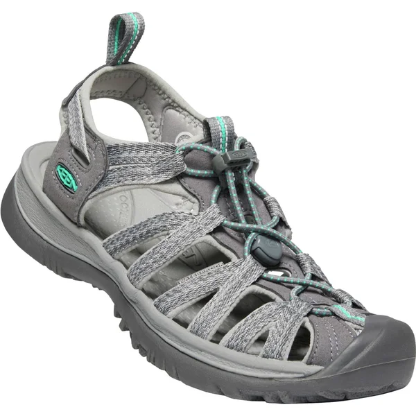 Keen Women's Whisper - Medium Grey, Peacock Green