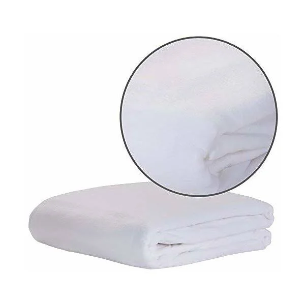Earthlite Professional Flannel Massage Table Sheets Set - Durable - Soft, Luxurious Comfort, Double-Napped Top Sheet, Fitted Shee