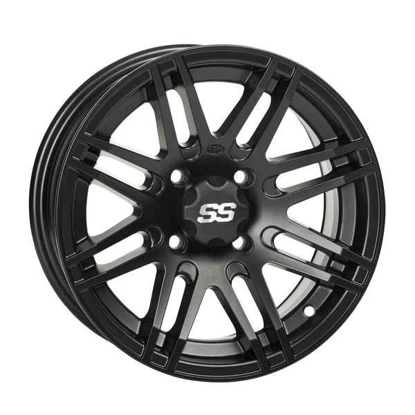 Itp SS Alloy SS316 Wheel 12x7 - 4/110 - 2+5 Matte Black