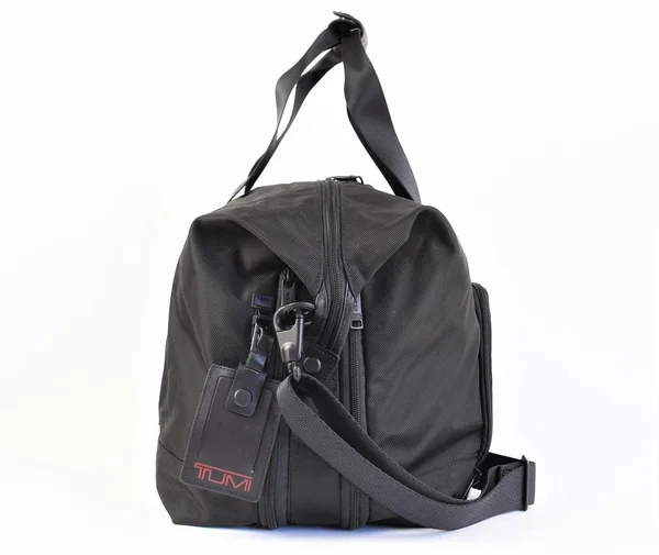 Tumi Alpha 3 Black Double Expansion Travel Satchel