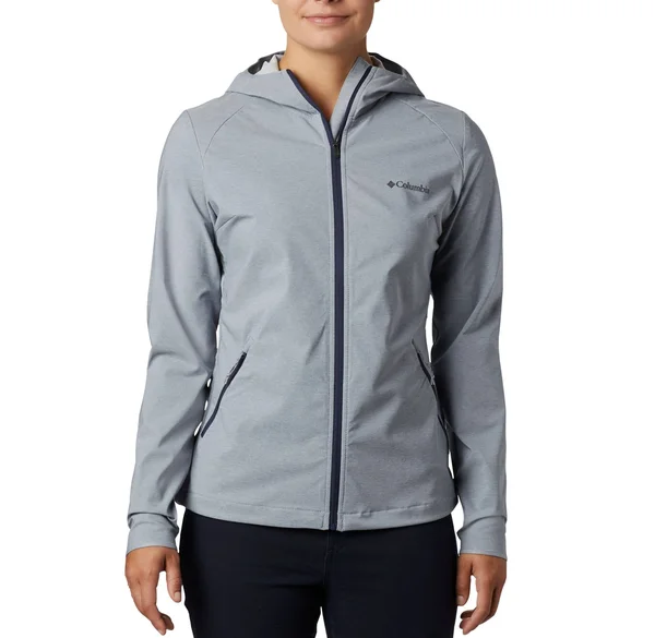 Columbia Heather Canyon Softshell Jacket Tradewinds Grey XL