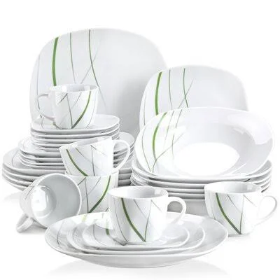 Aviva 30 Piece Dinnerware Set, Service for 6 Malacasa