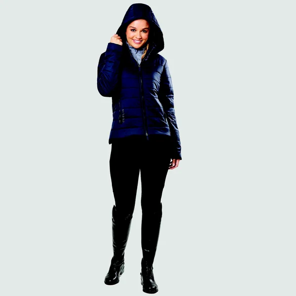 Dublin Nina Puffer Jacket, Navy