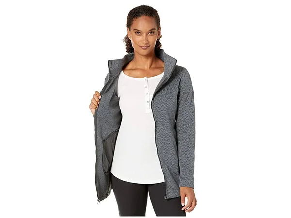 Under Armour Women's Rival Fleece Graphic LC Crew - Gray - XXL