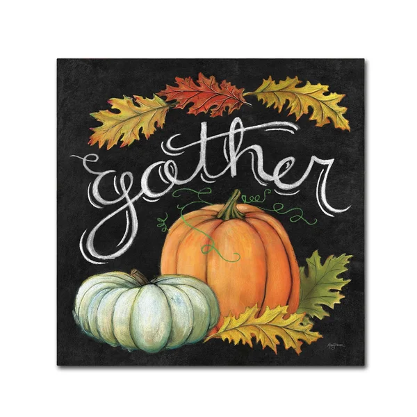 Trademark Fine Art Wap01607-C3535Gg Mary Urban 'Autumn Harvest III Squ