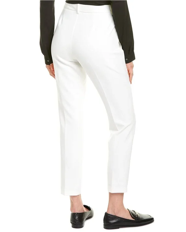 Vince Camuto Ankle Pant, White, 4