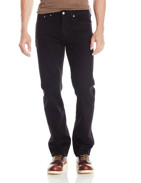 Levi&s Men's 514 Straight Fit Jeans - Black 28x32