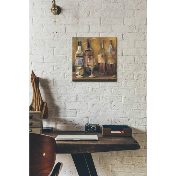 Epic Graffiti cellar Whites by Marilyn Hageman - Giclee Canvas Wall Art, 12x22X12x22 37x22 x 37x22
