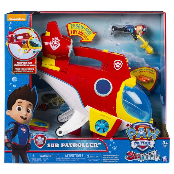 Paw Patrol SUB Patroller Toy Vehicle Toys/Spielzeug
