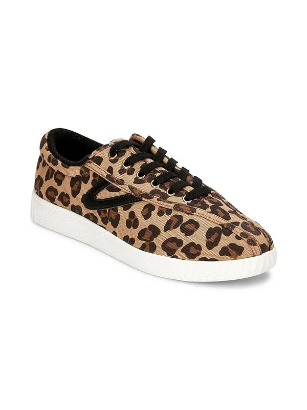 Tretorn Women's Nylite Plus Leopard Sneakers - Leopard - Size 5.5
