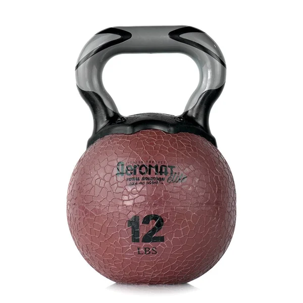 Aeromat Elite 12 lb Kettlebell, Maroon