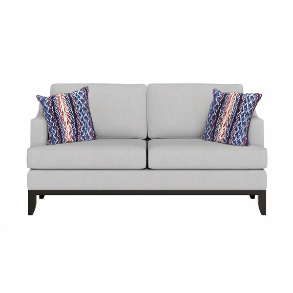 Liora Manne Visions III Braided Stripe Indoor, Outdoor Pillow - 20x22 Square - Navy