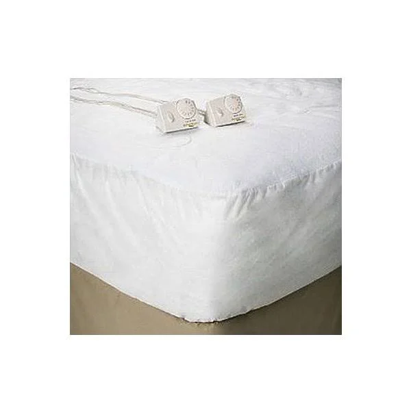 Biddeford Heated Mattress Pad Queen White