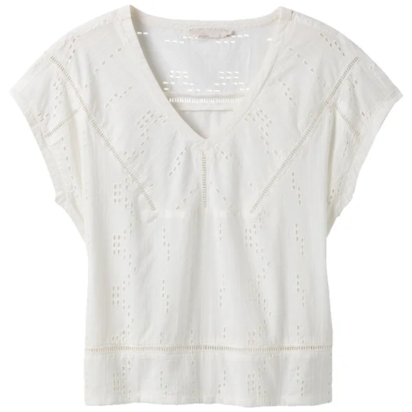 Prana - Women's Keelie Top - Soft White, Large