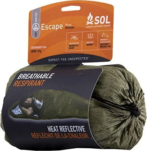 Survive Outdoors Longer Escape Bivvy (OD Green)