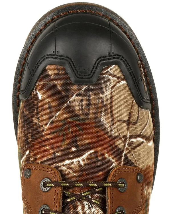Men's Rocky 8 inch Maxx 800G Insulated Waterproof Boot Rks0322, Size: 11.5 Medium, Brown