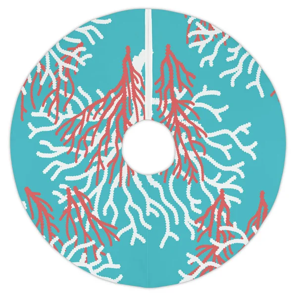 Island Girl Home Nassau Coral Beach Tree Skirt