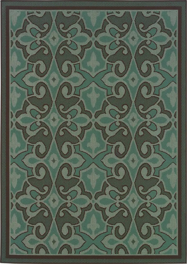 Oriental Weavers Montego 2335L 3&7x22 x 5&6x22 Blue Area Rug
