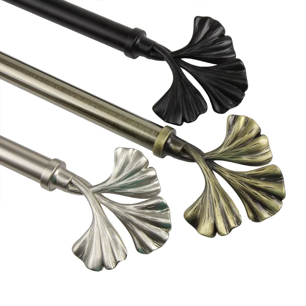 Rod Desyne Fortune Curtain Rod, Black