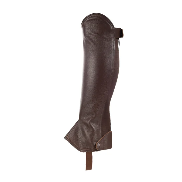 Horze Leather Half Chaps - Xs - Dark Brown