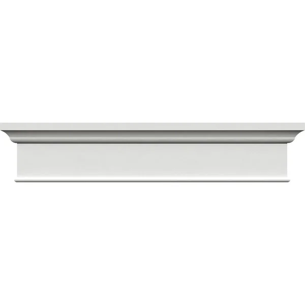 128 inch Bottom Width x 131 1/8 inch Top Width x 6 1/8 inchh x 1/2 inchp Craftsman Crosshead