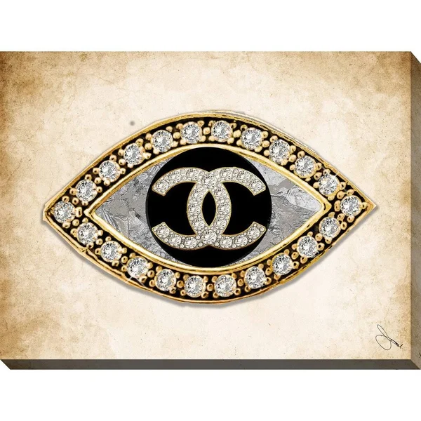 Picture Perfect International by Jodi Couture Protection 2x22 Giclee Print Canvas Wall Art - 30 Inches x 40 Inches x 1.5 Inches