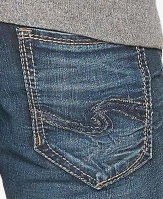 Silver Jeans Co. Men's Zac Relaxed Fit Straight Leg Jeans