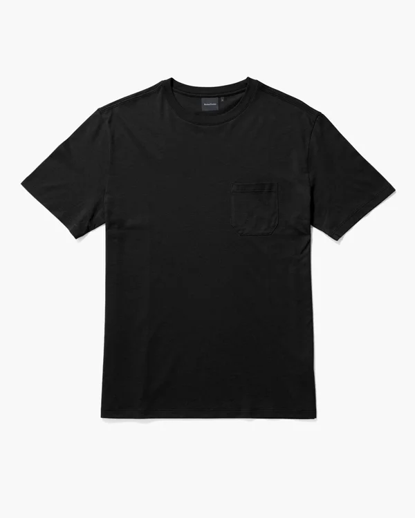 Richer Poorer Men's Pima Pocket Tee - Black - L