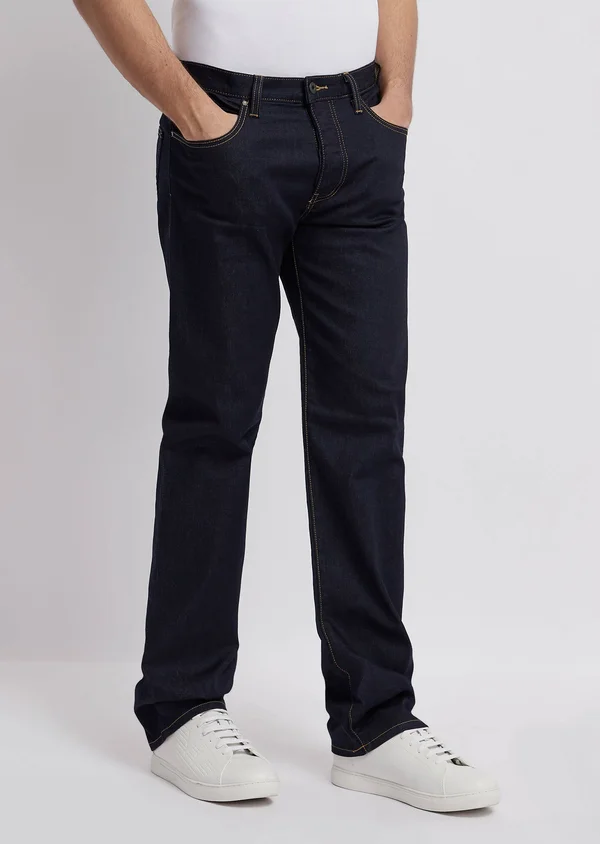 Emporio Armani J21 Regular Fit Jeans Blue