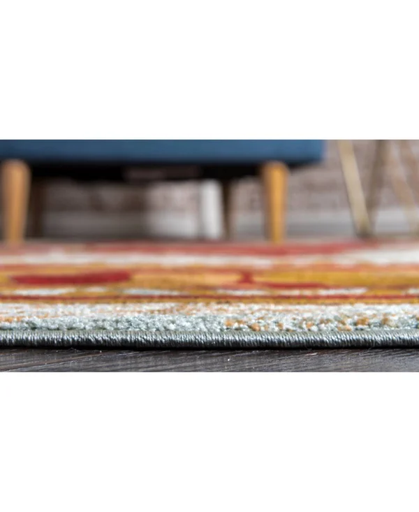 Unique Loom Demitri Sahand Area Rug - 7& x 10& (Light Blue)