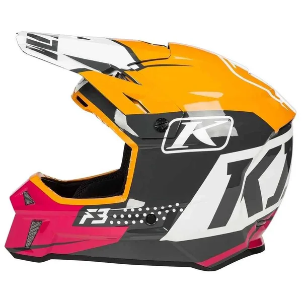 Klim F3 Helmet ECE/DOT- Bomber Rose - XL