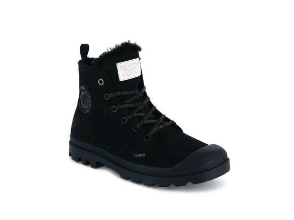 Palladium Boots Womens Pampa Hi Zip WL Black/Black