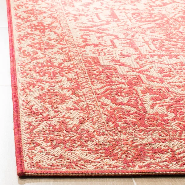 Safavieh LND139C-210 2 ft. 2 in. x 10 ft. Linden 100 Traditional Runner Rug Cream & Beige