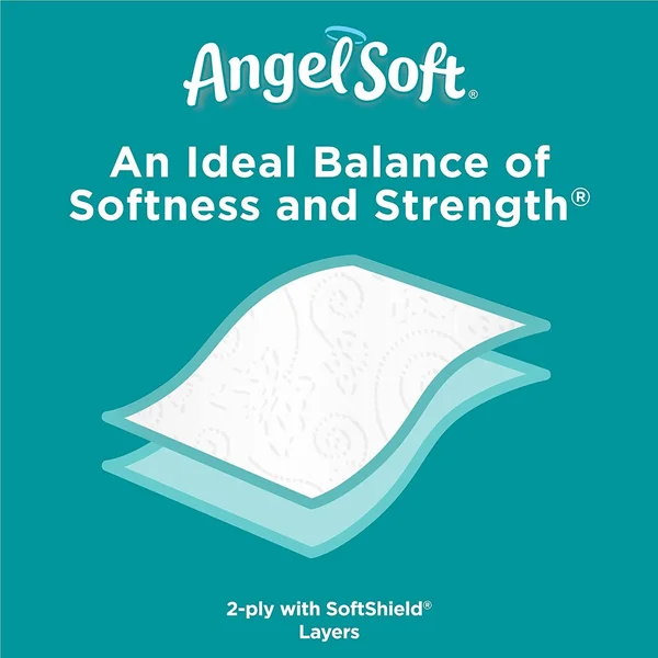 Angel Soft Toilet Paper, Mega Rolls - 36 count