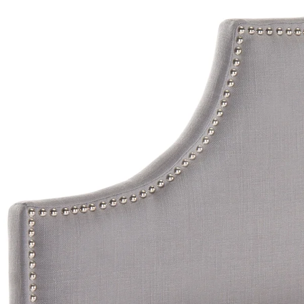 Safavieh Hallmar Arctic Grey Arched Headboard-Full