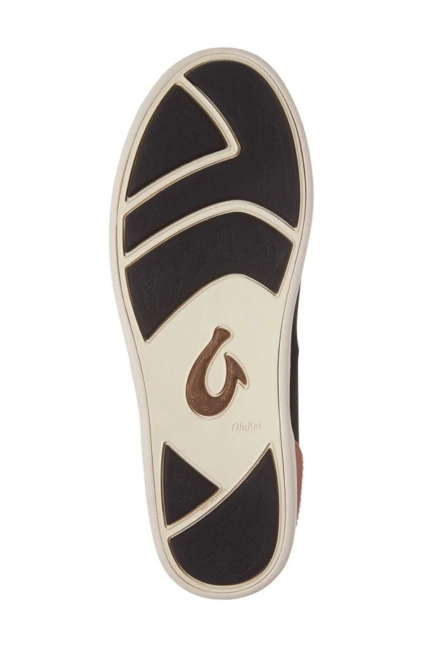 Olukai Manoa Shoe - Men's Fog/Mustard - 8.5