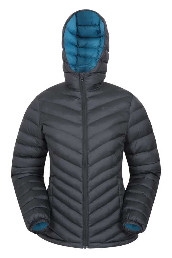 Mountain Warehouse Seasons Womens Padded Jacket - Charcoal - Size 18